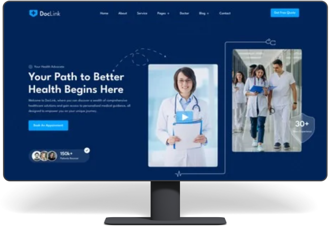 Medical & Health Care Website Case Study