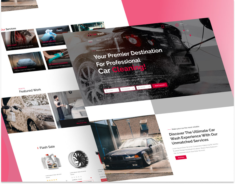 Car Wash Website Template Design for Success: Ultimate Guide