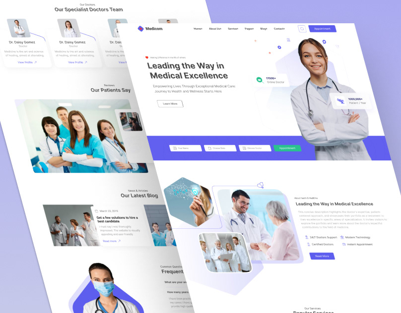 Healthcare Website Templates: Best Designs for Success