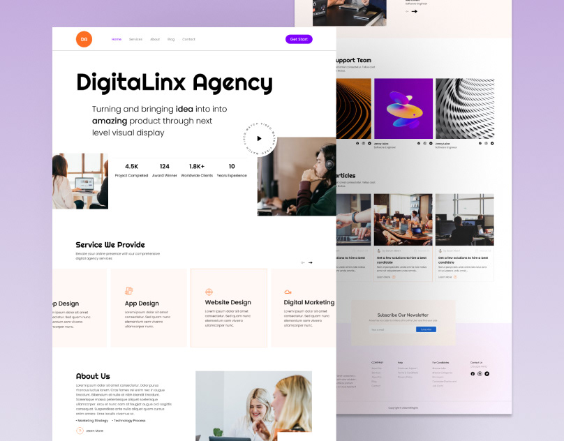 Digital Agency Landing Page for 2024 | 10 Essential Tips