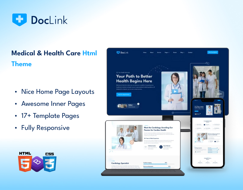 Medical & Health Care Website Case Study