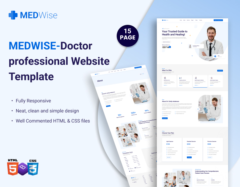 Doctor Portfolio – Medical & Health Care Case Study